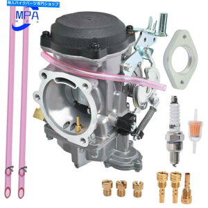 Carburetor 27465-04tBbgn[[Davidson CV40c[O\tgACLu^[+zC}jz[h 27465-04 Fit Harley Davidson CV40 Touring Softail Carburetor+ Intake Manifold