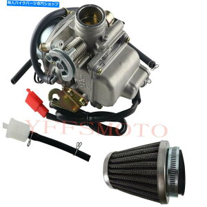 Carburetor 24mm�L���u���^�[ +42mm GY6�p�G�A�t�B���^�[150cc�S�J�[�g�X�N�[�^�[ATV Sunl Taotao 24mm Carburetor +42mm Air Filter For GY6 150cc Gokart Scooter ATV Sunl Taotao�y���s�A���i�z