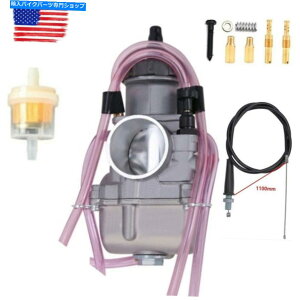 Carburetor Honda CR500 CR 500 CR500R YAMAHA YFZ350 PWK40p̃XbgP[uw/XbgP[u Carburetor W/Throttle Cable For Honda CR500 CR 500 CR500R Yamaha YFZ350 PWK40