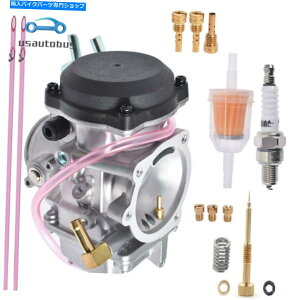 Carburetor n[[_rbh\CV40 40mmY27421-99ĉ߂̃AChlWtLu^[ Carburetor With Idle Mixture Screw For Harley-Davidson CV40 40mm Carb 27421-99C