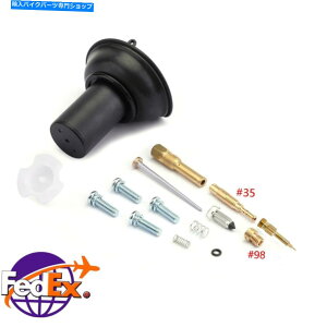 Carburetor Lu^[_CAtvW[w/c؏CLbg̓z_XeB[hVLX400VhEɓK܂ Carburetor Diaphragm Plunger w/Seedle Repair Kit Fits Honda Steed VLX400 Shadow