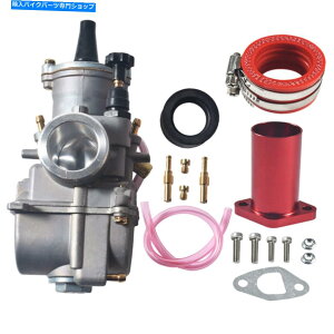 Carburetor VM24Lu^[Ce[NpCv}jz[hLbg196cc 212cc gx160 gx200 go kart VM24 Carburetor & Intake pipe & Manifold Kit For 196cc 212cc GX160 GX200 Go Kart
