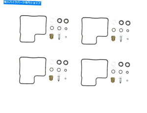 Carburetor �z���_VF 1100 C V65 Magna 1986�p��4x�Y�������̏C���L�b�g 4x Carb Carburettor Repair Kit For Honda VF 1100 C V65 Magna 1986�y���s�A���i�z