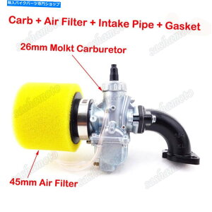 Carburetor Molkt 26mm�L���u���^�[�G�A�t�B���^�[140 150cc 160cc ssr stomp imr�_�[�g�s�b�g�o�C�N Molkt 26mm Carburetor Air Filter For 140 150cc 160cc SSR Stomp IMR Dirt Pit Bike�y���s�A���i�z
