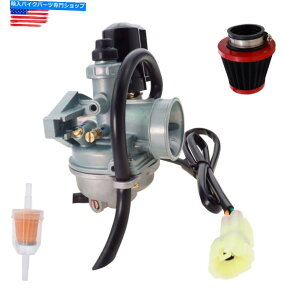 Carburetor 2007-2017 2019-2020 Kawasaki KFX90 15004-Y008̃Lu^[w/GAtB^[ Carburetor W/ Air Filter for 2007-2017 2019-2020 Kawasaki KFX90 15004-Y008