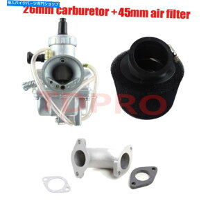 Carburetor Molkt 26mm�L���u���^�[�G�A�t�B���^�[�z�C140cc 150cc 125cc�_�[�g�o�C�NATV�A�|�� Molkt 26mm Carburetor Air Filter Intake 140cc 150cc 125cc Dirt Bike ATV Apollo�y���s�A���i�z