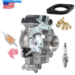Carburetor Keihin Harley Davidson CV 40 27421-99CubNYێ}jz[h̃Lu^[ Carburetor for Keihin Harley Davidson CV 40 27421-99C Black Carb Intake Manifold
