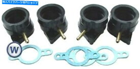 Carburetor ヤマハFZ 600 1987＆1988の炭水化物からインレットラバー（米国1986） Carb to Head Inlet Rubbers For Yamaha FZ 600 1987 & 1988 (USA 1986)