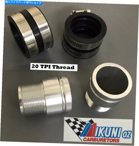 Carburetor Triumph Bonneville 650Xbh~Nj}jz[hZbg1969N΂܂20tpi Triumph Bonneville 650 Threaded Mikuni Manifold Set thru to Mid 1969 20TPI