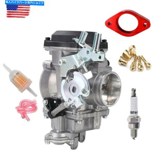 Carburetor Keihin Harley Davidson CV 40 27421-99CԃKXPbgێ}jz[h̃Lu^[ Carburetor for Keihin Harley Davidson CV 40 27421-99C Red Gasket Intake Manifold