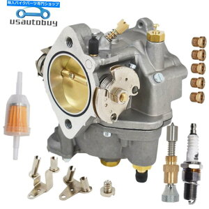 Carburetor ̃X|[cX^[1000I[goĈ߂̃Lu^[LbgX[p[EV[c1972-1985Zbg Carburetor Kit Super E Shorty For Many Sportster 1000 Motorcycles 1972-1985 Set