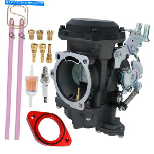 Carburetor cv4omm Sportster Touring Softail̋zC}jz[hbhw/Intake Manifold Red 1988-2017 Carburetor w/Intake Manifold Red for CV4Omm Sportster Touring Softail 1988-2017