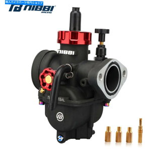Carburetor Nibbi 2/ 4TLu^[PE24mmtW[^[TCNGWsbgoCN~joCNw/WFbg NIBBI 2/4T Carburetor PE24mm Flange Motorcycle Engine Pit Bike Mini Bike w/ Jets