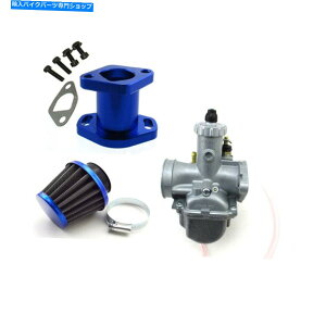 Carburetor ߐHҗp̃Lu^[CtH[hGAtB^[212cc gx200 196cc~joCNS[J[g Carburetor Mainfold Air Filter For Predator 212cc GX200 196cc Mini Bike Go Kart