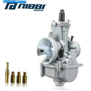 Carburetor Nibbi Racing Carburetor PWK24mm w/ Honda Suzuki 100-125cc 2/ 4t ATV̒YWFbg NIBBI Racing Carburetor PWK24mm w/ Carb Jets For HONDA SUZUKI 100-125CC 2/4T ATV