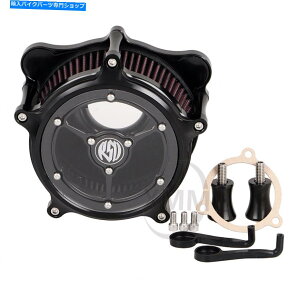 Air Filter n[[[hXg[gOChFltrx flhxsẽubNRSDGAN[i[tB^[ێ Black RSD Air Cleaner Filter Intake For Harley Road Street Glide FLTRX FLHXSE