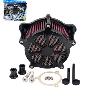 Air Filter n[[Xg[ggCOCh[hLOp̃I[goCGAN[i[bhCe[NtB^[ Motorcycle Air Cleaner Red Intake Filter For Harley Street Tri Glide Road King