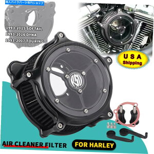 Air Filter n[[[hGNgOCh_Cit@bg{up̃ubNNeBRSDGAN[i[tB^[tB^[ Black Clarity RSD Air Cleaner Filter For Harley Road Electra Glide Dyna Fat Bob