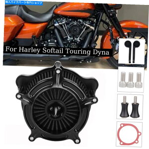 Air Filter ハーレーダイナスイッチバックFLDファットボーイFLSTF用エアクリーナー吸気フィルターシステムキット Air Cleaner Intake Filter System Kit For Harley Dyna Switchback FLD Fatboy FLSTF