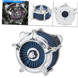 Air Filter �^�[�r���G�A�N���[�i�[�n�[���[�G���N�g�����[�h�O���C�h�_�C�iFXDL�̐��z�C�t�B���^�[ Turbine Air Cleaner Blue Intake Filter For Harley Electra Road Glide Dyna FXDLS�y���s�A���i�z