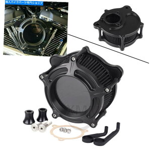 Air Filter n[[Xg[gX|[ĉ߂̃GAN[i[ubNCe[NtBhOCht@bg{[C\tgAE Air Cleaner Black Intake Filter For Harley Street Sport Glide Fat Boy Softail US