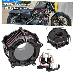 Air Filter Harley Sportster 883 Hugger XLH883 XL883pGAN[i[ԋzCtB^[Lbg Air Cleaner Red Intake Filter Kit For Harley Sportster 883 Hugger XLH883 XL883