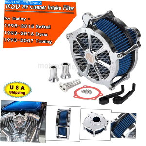 Air Filter RSDGAN[i[n[[_CiGNg[hOChFLHR FLTRp̐zCtB^[ RSD Air Cleaner Blue Intake Filter for Harley Dyna Electra Road Glide FLHR FLTR