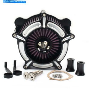 Air Filter CNCJbg^[rGAN[i[n[[\tgACt@bg{[CcA[_Cip̋zCtB^[ CNC Cut Turbine Air Cleaner Intake Filter For Harley Softail Fatboy Touring Dyna