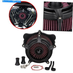 Air Filter n[[GNg[hOCh\tgACFLTRɃtBbgubNGAN[i[zCtB^[tB^[ Black Air Cleaner Intake Filter Fit For Harley Electra Road Glide Softail FLTR