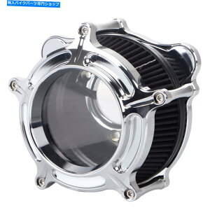 Air Filter n[[Xg[gOChFLHXflhx̂߂̃NAGAN[i[ubNCe[NtB^[ Clear Air Cleaner Black Intake Filter for Harley Street Glide FLHX Special FLHXS