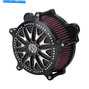 Air Filter n[[_CiChOChFXDWGpubNGAN[i[ԋzCtB^[Lbg Black Edge Air Cleaner Red Intake Filter Kit For Harley Dyna Wide Glide FXDWG