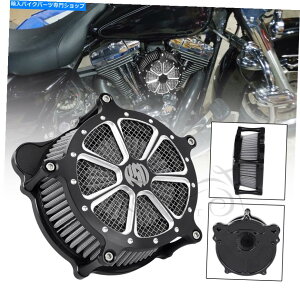 Air Filter n[[Xg[gOCh[hLO\tgACFLS CVOGAN[i[zCtB^[CNC For Harley Street Glide Road King Softail FLS CVO Air Cleaner Intake Filter CNC