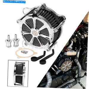 Air Filter n[[c[OXg[gOChgCNp̃GAN[i[ubNCe[NtB^[Lbg17-21 Air Cleaner Black Intake Filter Kit For Harley Touring Street Glide Trike 17-21