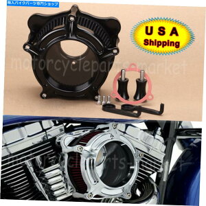 Air Filter �n�[���[�G���N�g���O���C�h���[�h�O���C�h2008-16�p�̃N�����e�B�G�A�N���[�i�[�u���b�N�G�A�t�B���^�[ Clarity Air Cleaner Black Air Filter For Harley Electra Glide Road Glide 2008-16�y���s�A���i�z