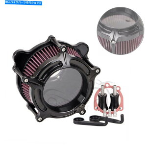 Air Filter NeBubNGAN[i[n[[[hOChLO_Ci\tgACɓKĂ܂ Clarity Black Air Cleaner Red Filter Fit For Harley Road Glide King Dyna Softail