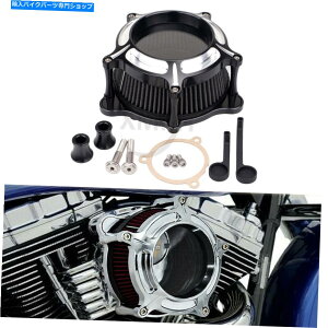 Air Filter n[[gCOChEgflhtcutgpGAN[i[ubNCe[NtB^[VXeLbg Air Cleaner Black Intake Filter System Kit For Harley Tri Glide Ultra FLHTCUTG