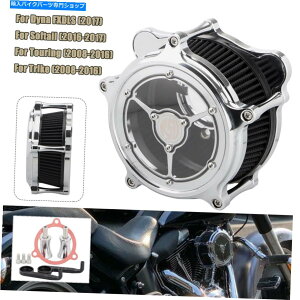 Air Filter n[[c[OXg[gOCh\tgACgCNp̃GAN[i[ubNCe[NtB^[ Air Cleaner Black Intake Filter for Harley Touring Street Glide Softail Trike