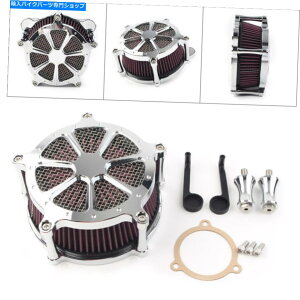 Air Filter CNCGAN[i[zCtB^[ZbgtBbgn[[cA[gbN2008-2016 ChromeFL CNC Air Cleaner Intake Filter Set Fit Harley Touring Trike 2008-2016 Chrome fl