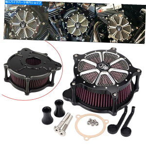 Air Filter n[[c[O[hOChɓKANZT[tGAN[i[zCtB^[08-16 Air Cleaner Intake Filter W/Accessories Fit For Harley Touring Road Glide 08-16