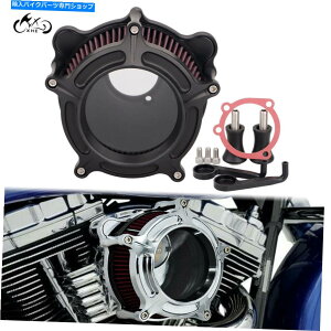 Air Filter NAGAN[i[zCtB^[VXeLbgn[[cA[\tgAC_Cifxdl Clear Air Cleaner Intake Filter System Kit For Harley Touring Softail Dyna FXDL