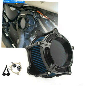 Air Filter n[[M8\tgACcA[[hOCh17-21̃ubNGAN[i[zCtB^[tB^[ Black Air Cleaner Intake Filter For Harley M8 Softail Touring Road Glide 17-21