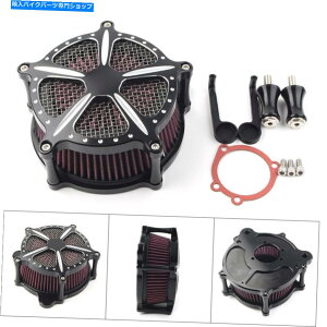 Air Filter ubNCNCGAN[i[zCtB^[tBbgn[[_Ci\tgACt@bg{[Cc[OOCh Black CNC Air Cleaner Intake Filter Fit Harley Dyna Softail Fatboy Touring Glide