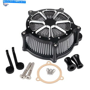 Air Filter n[[[hgCOChFLTRX 08-16pubNCNCGAN[i[O[Ce[NtB^[ Black CNC Air Cleaner Grey Intake Filter For Harley Road Tri Glide FLTRX 08-16