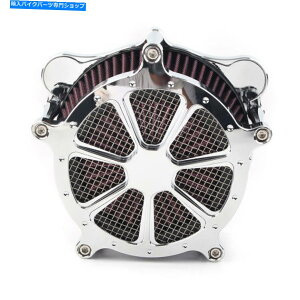 Air Filter n[[cA[gbÑGAN[i[zCGAtB^[2008-2016[^[N Air Cleaner Intake Air Filter for Harley Touring Trike 2008-2016 Motor Chrome