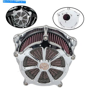 Air Filter HarleyM8c[OgCN[hOChp̃NGAN[i[ԋzCtB^[Lbg Chrome Air Cleaner Red Intake Filter Kit For Harley M8 Touring Trike Road Glide