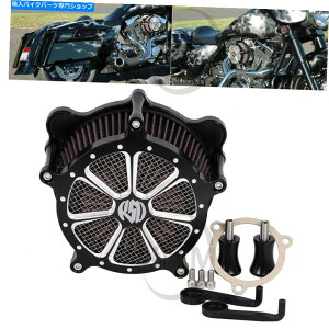 Air Filter n[[_Ci[C_[FXDLS[hOCĥ߂̃ubNGAN[i[ԋzCtB^[ Black Air Cleaner Red Intake Filter For Harley Dyna Low Rider FXDLS Road Glide