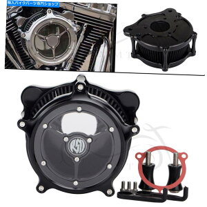 Air Filter CNCGAN[i[Ce[NubNtB^[Lbgn[[\tgAC16-17 DYNA FXDLS 17 CNC Air Cleaner Intake Black Filter Kit For Harley Softail 16-17 Dyna FXDLS 17