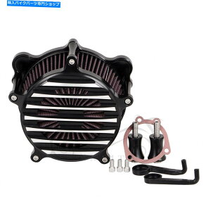 Air Filter XgCvGAN[i[ԋzCtB^[A~jEn[[_Ci\tgAOcA[cA[ Stripe Air Cleaner Red Intake Filter Aluminum For Harley Dyna Softail Touring US