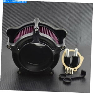 Air Filter n[[c[O[hLOpubNGAN[i[zCtB^[VXeLbg Black Air Cleaner Intake Filter System Kit For Harley Touring Road King Glide US