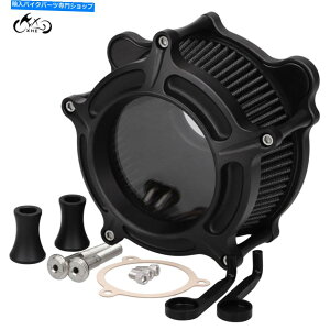 Air Filter n[[c[O[hLOXg[gOChp̃NAubNGAN[i[zCtB^[ Clear Black Air Cleaner Intake Filter For Harley Touring Road King Street Glide